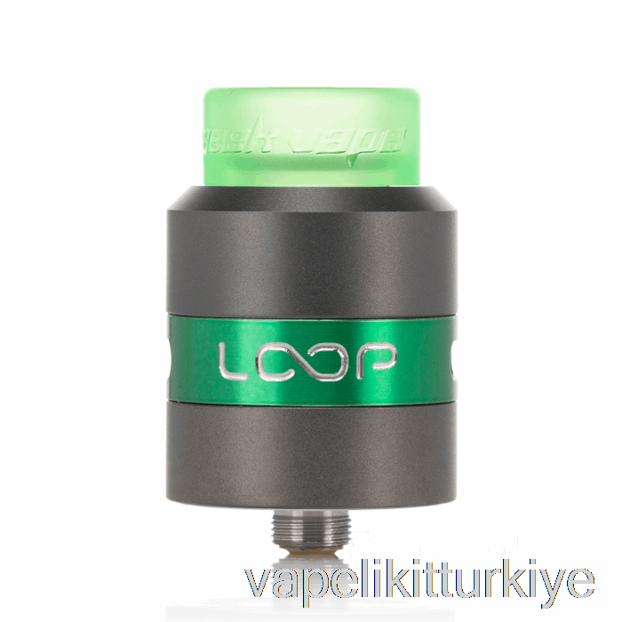 Elektronik Sigara Kalemi Vape Mate Geek Vape Döngüsü 24mm Rda Tunç / Yeşil